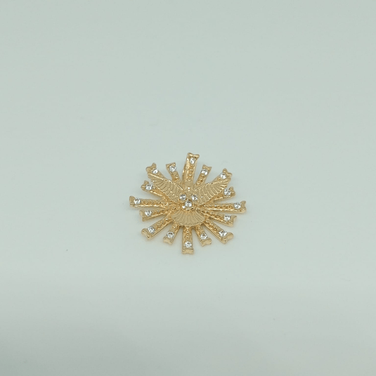 Pingente Ornato Divino Espirito Santo Ouro 18k