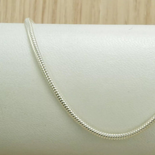 Corrente Italiana Rabo de Rato 45cm Prata 925...