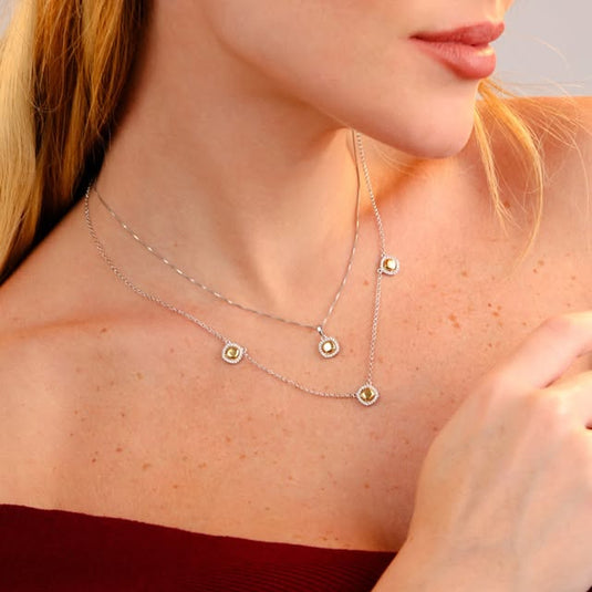 Gargantilha em Prata 925 com Banho de Ouro