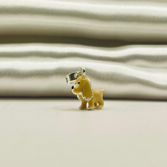 Pingente Berloque Cocker em Prata 925...