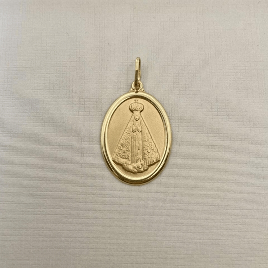 Pingente Nossa Senhora Aparecida Ouro 18k