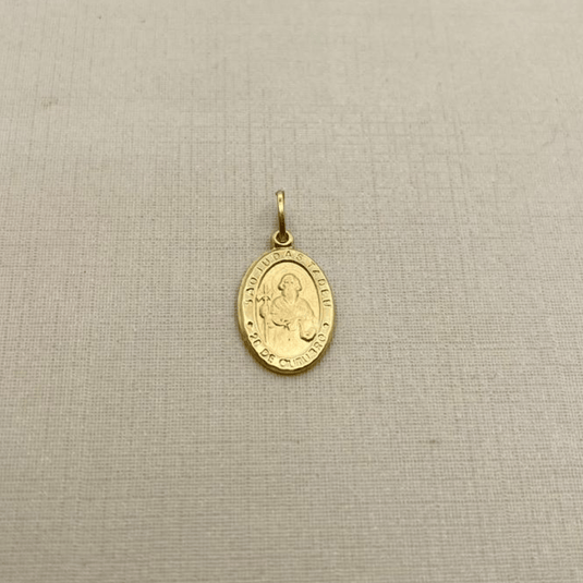 Pingente São Judas Tadeu Ouro 18k