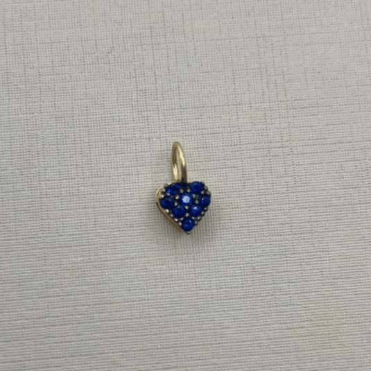 Pingente Coração Pequeno Ouro 18k