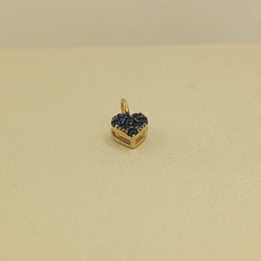 Pingente Coração Pequeno Ouro 18k