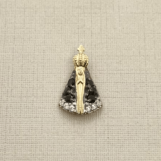 Pingente Nossa Senhora Aparecida Ouro 18k