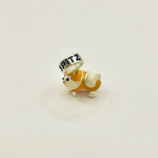 Pingente Berloque Spitz em Prata 925.